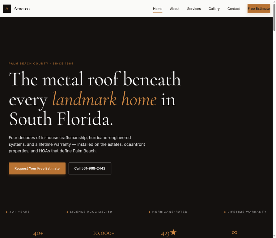 Ametco new site